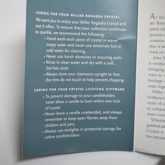 Miller Rogaska Crystal by Reed & Barton Bud Vase - Picture 14 of 15